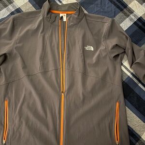 North face zip up jacket